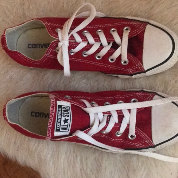 Converse Shoes - Red converse